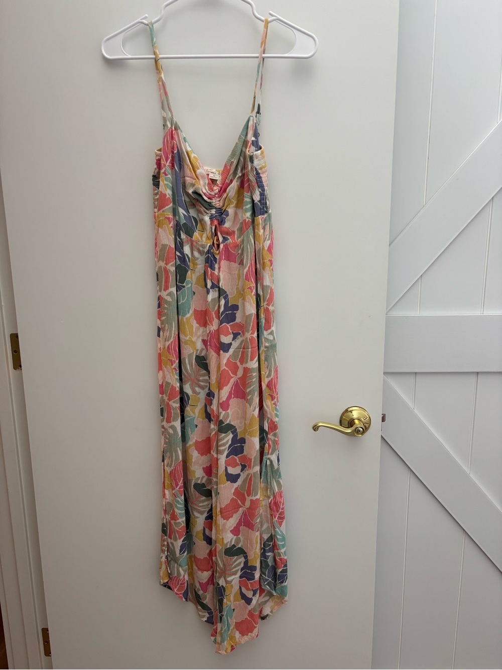 O'Neill Multicolor Floral Maxi Slip Dress